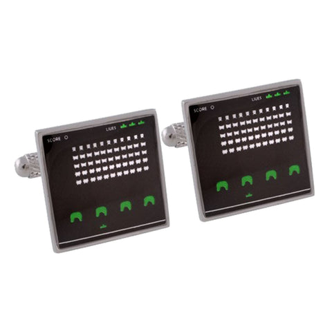 Space Invaders Cufflinks