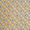 Gold & Blue Floral Luxury Silk Tie