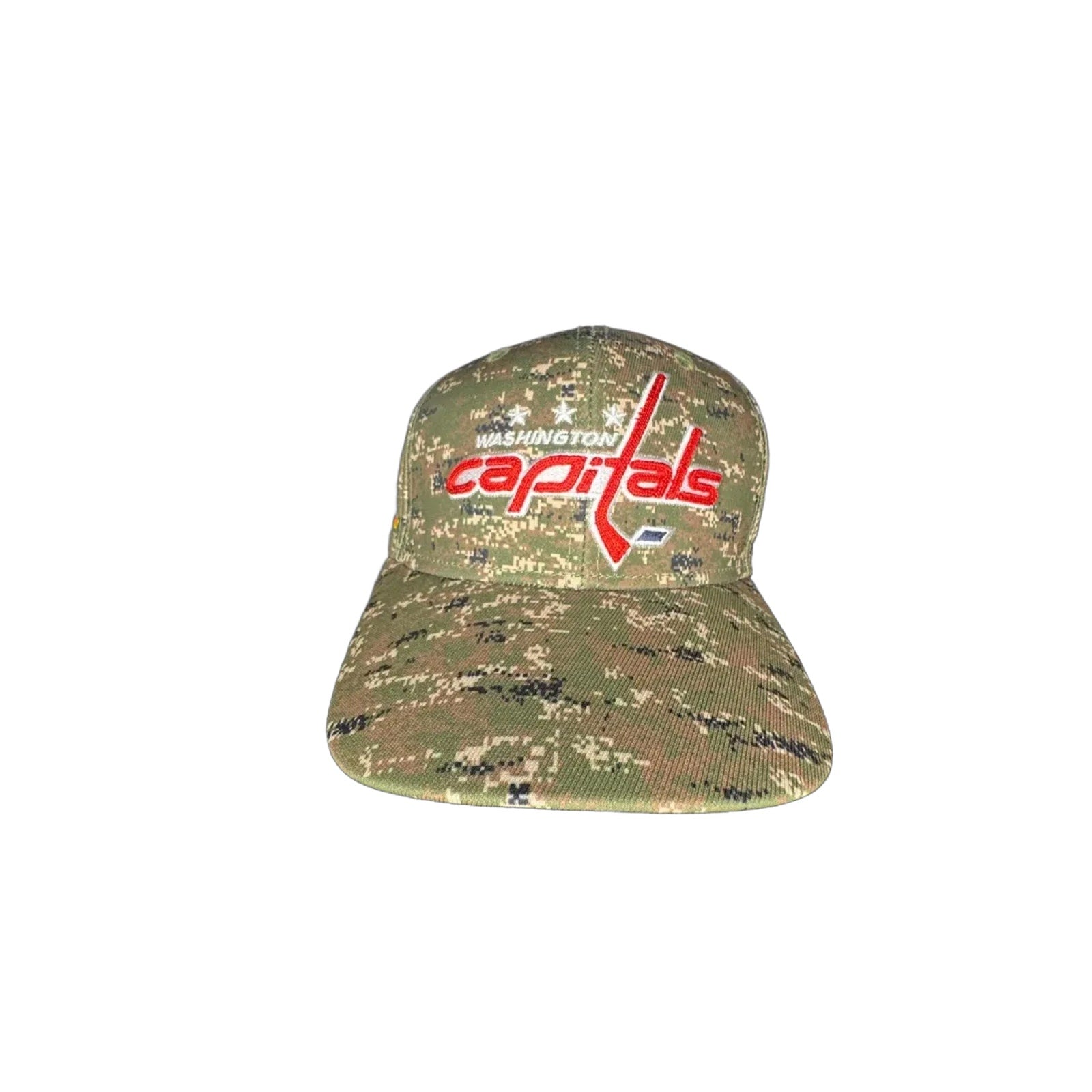 Adidas Washington Capitals NHL Digital Camo Fitted Cap
