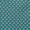 Green Butterfly Luxury Printed Silk Tie