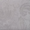 Classic Silver Paisley Silk Tie