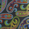 Rainbow Luxury Paisley Woven Silk Tie