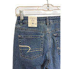 American Eagle Kids Skinny Jeans Medium Blue Side Stripe