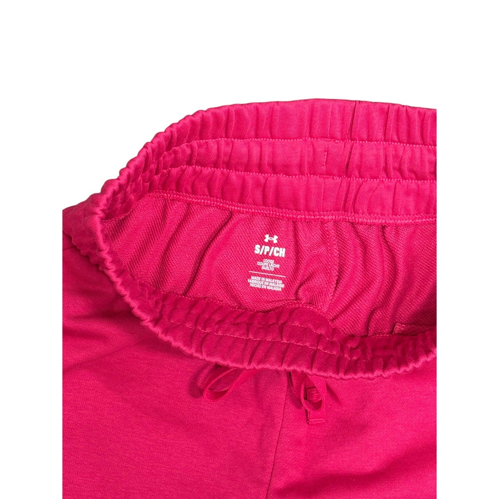 Under Armour Loose Fit Athletic Shorts Hot Pink S