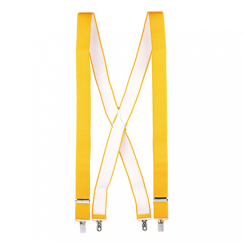 Plain Orange 35mm Elastic Braces