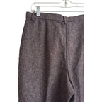 Christopher & Banks Brown Tweed Comfort Flex Trousers