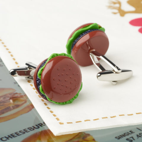 Burger Cufflinks