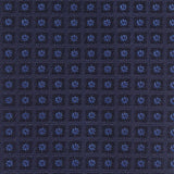 Navy & Light Blue Classic Floral Spot Silk Tie