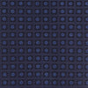 Navy & Light Blue Classic Floral Spot Silk Tie