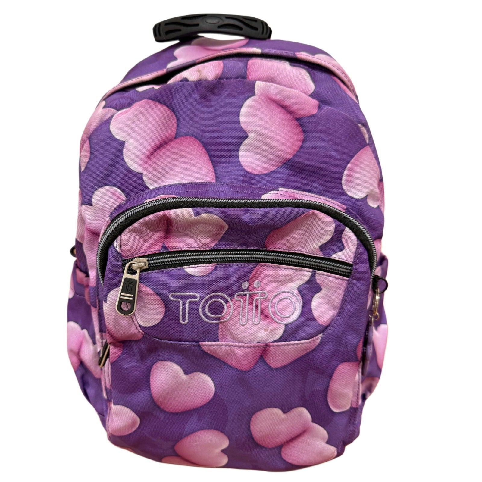Kipling Bag pack mid sized in purple & Pink