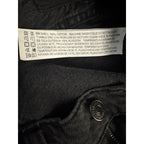 Forever 21 High-Rise Cuffed Black Denim Shorts
