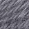 Grey Herringbone Silk Tie