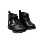 OshKosh B'gosh Dakota Moto Ankle Boots Black