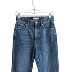 LOFT The Straight High Rise Medium Wash Jeans