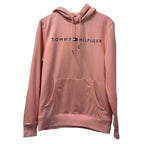 Tommy Hillfiger pink Woman's hoodie in size M