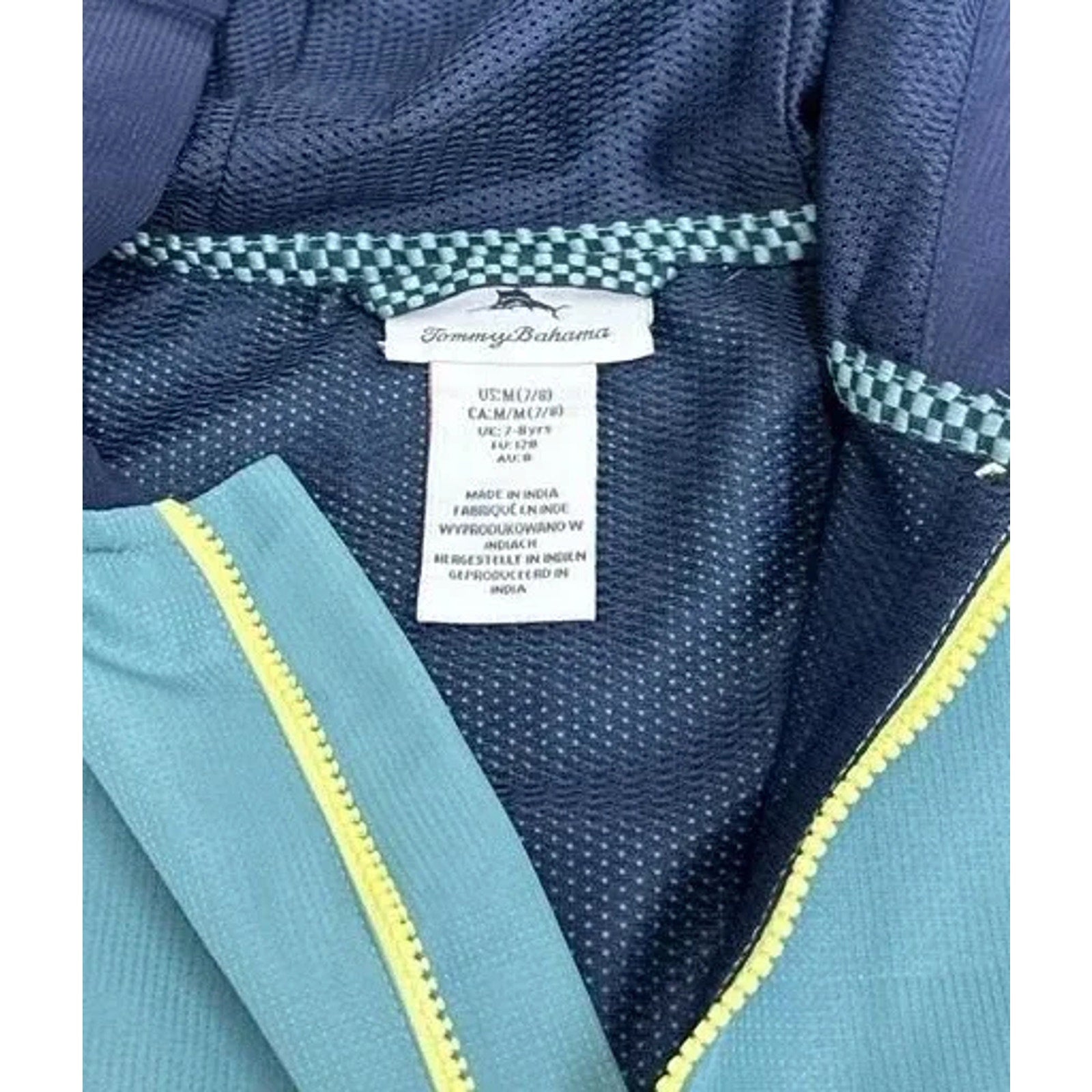 Tommy Bahama Kids Color Block Hooded Anorak Jacket