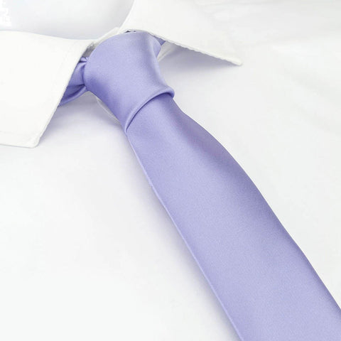 Lilac Skinny Tie