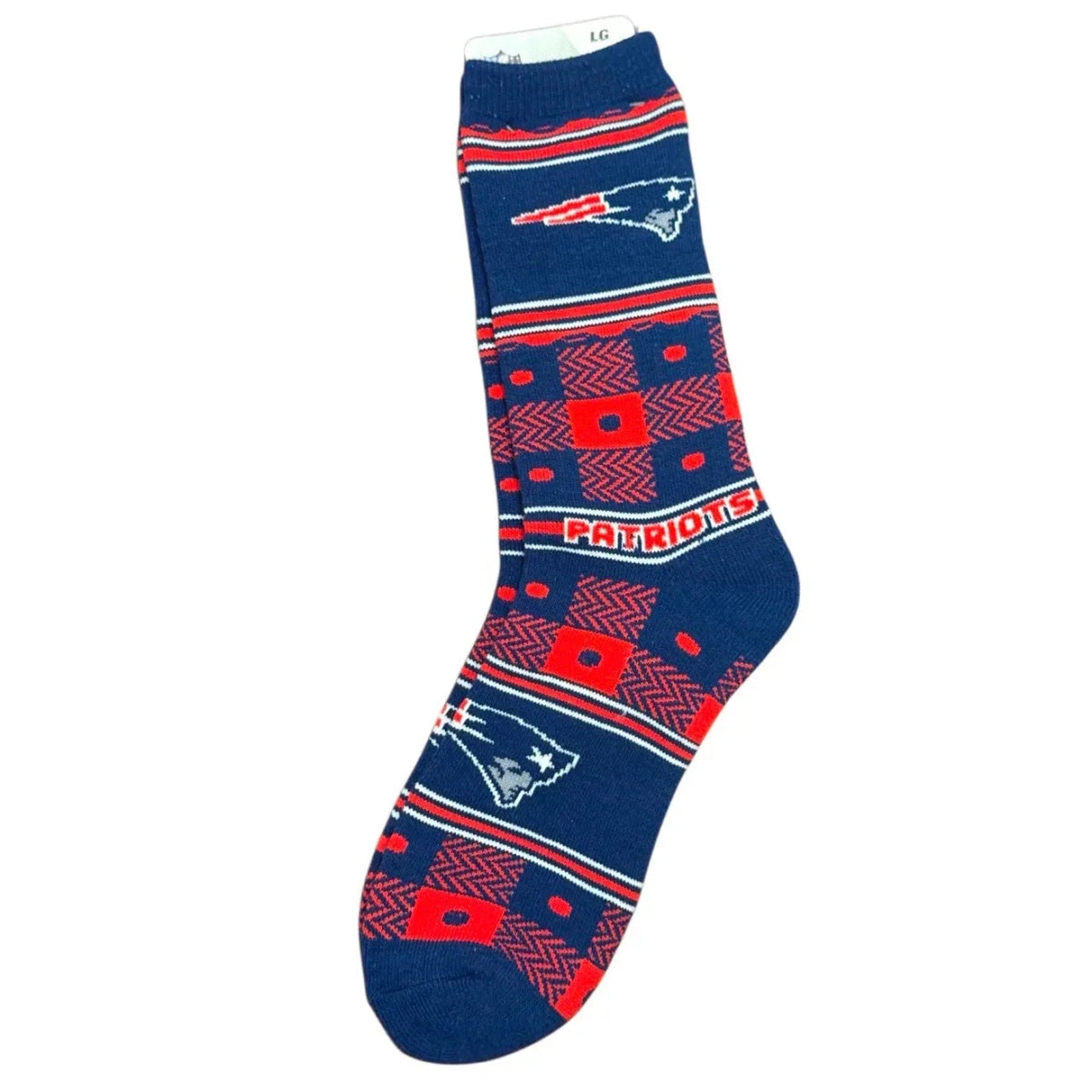 New Era 9FORTY New England Patriots Adjustable Cap & Crew Socks Set NWT NFL