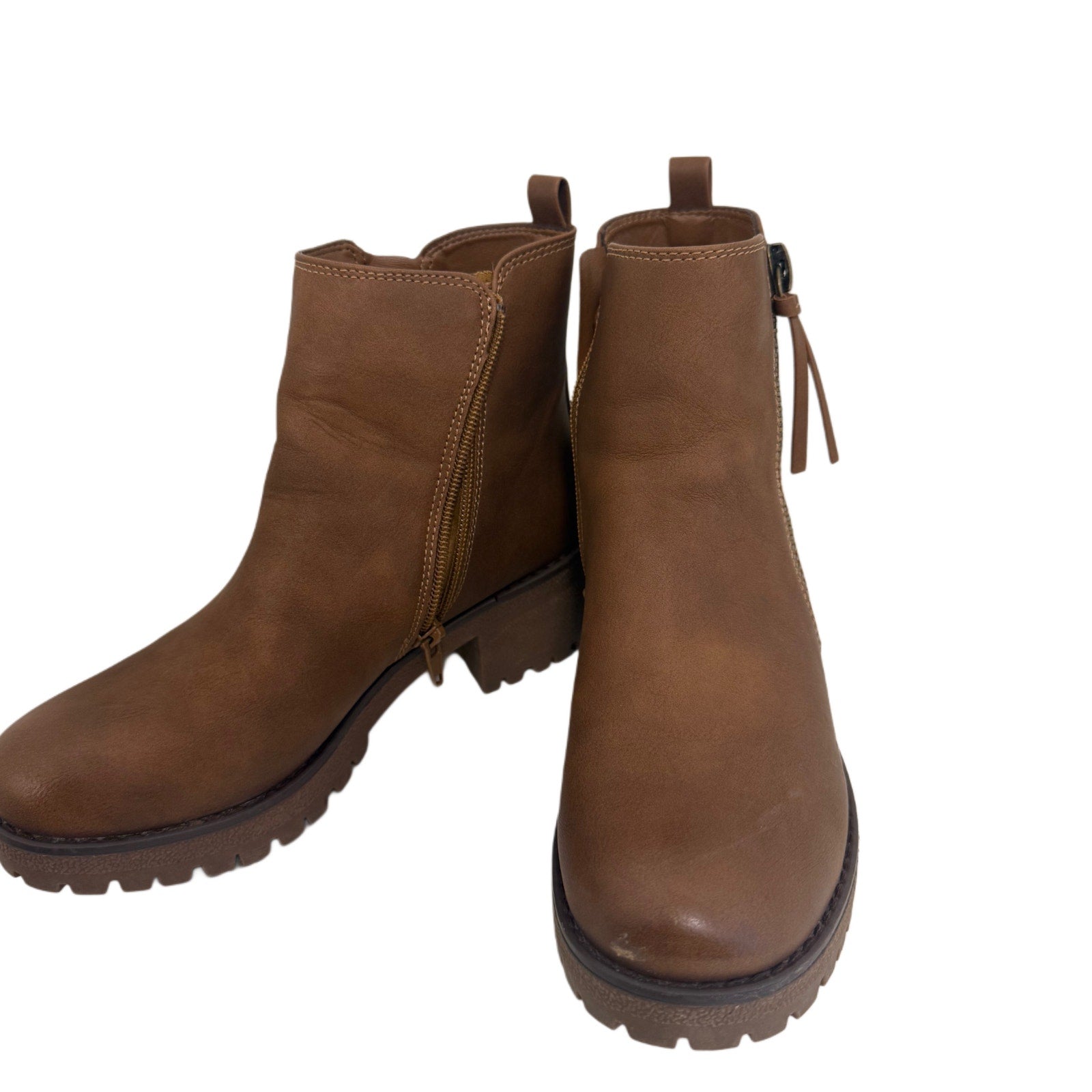 Bjorndahl brown boots woman's size 6