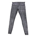 Lululemon Grid Print High-Rise Leggings Black White