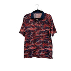 Under Armour UA Iso-Chill Printed Golf Polo Navy