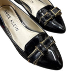 Anne Klein Akkeana Patent Leather Pointed Toe Flats