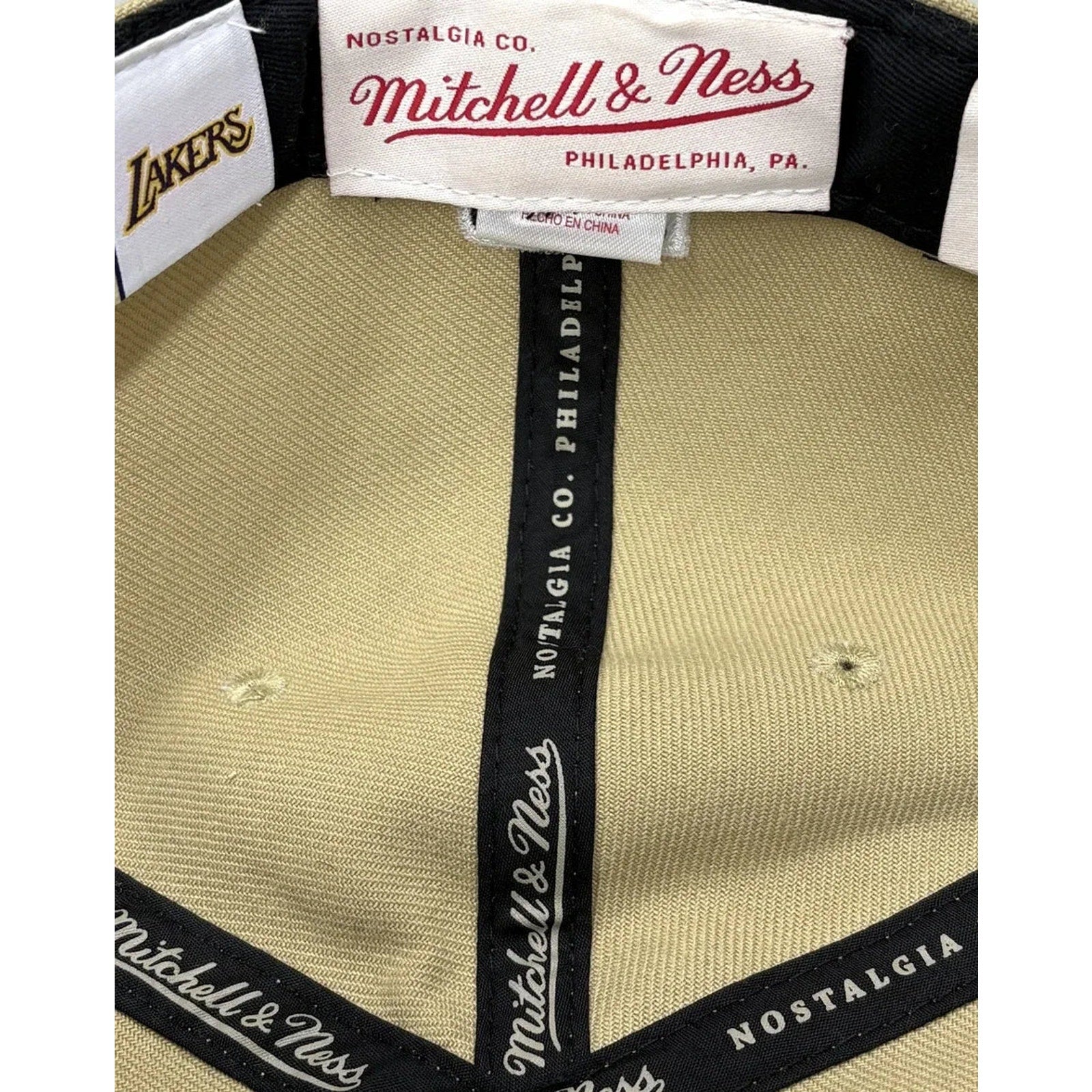 Mitchell & Ness LA Lakers NBA Finals 2009 Fitted Cap