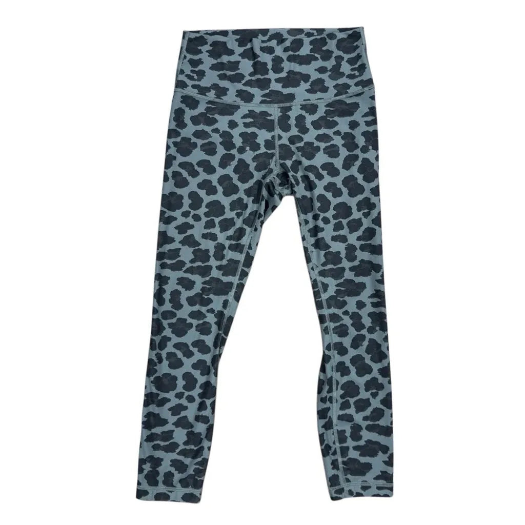 Lululemon Leopard Print High-Rise Leggings Crop