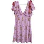 Wild Fable Floral Print Mini Dress Shoulder Ties