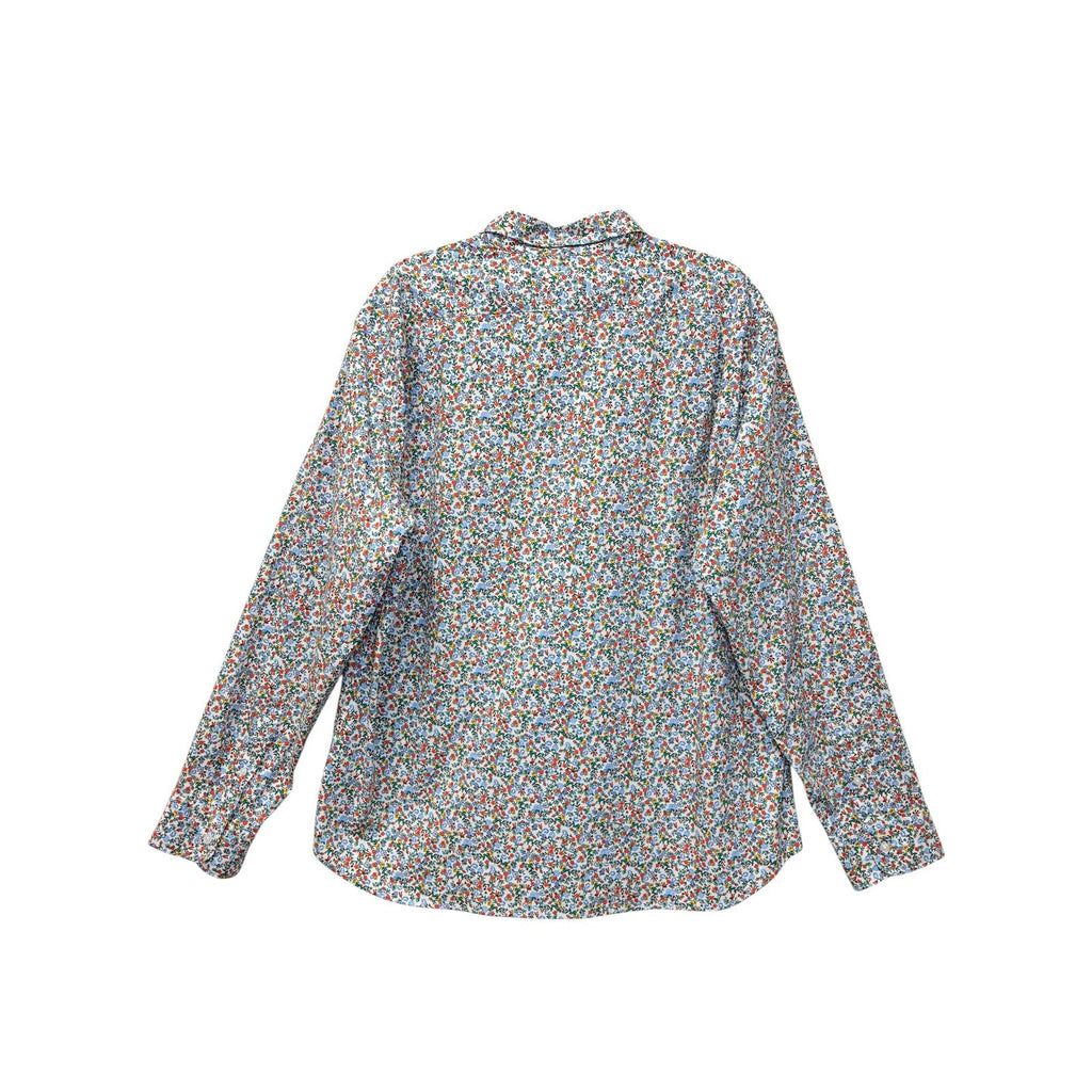 J.Crew Slim Untucked Flex Oxford Floral Button-Down Shirt L