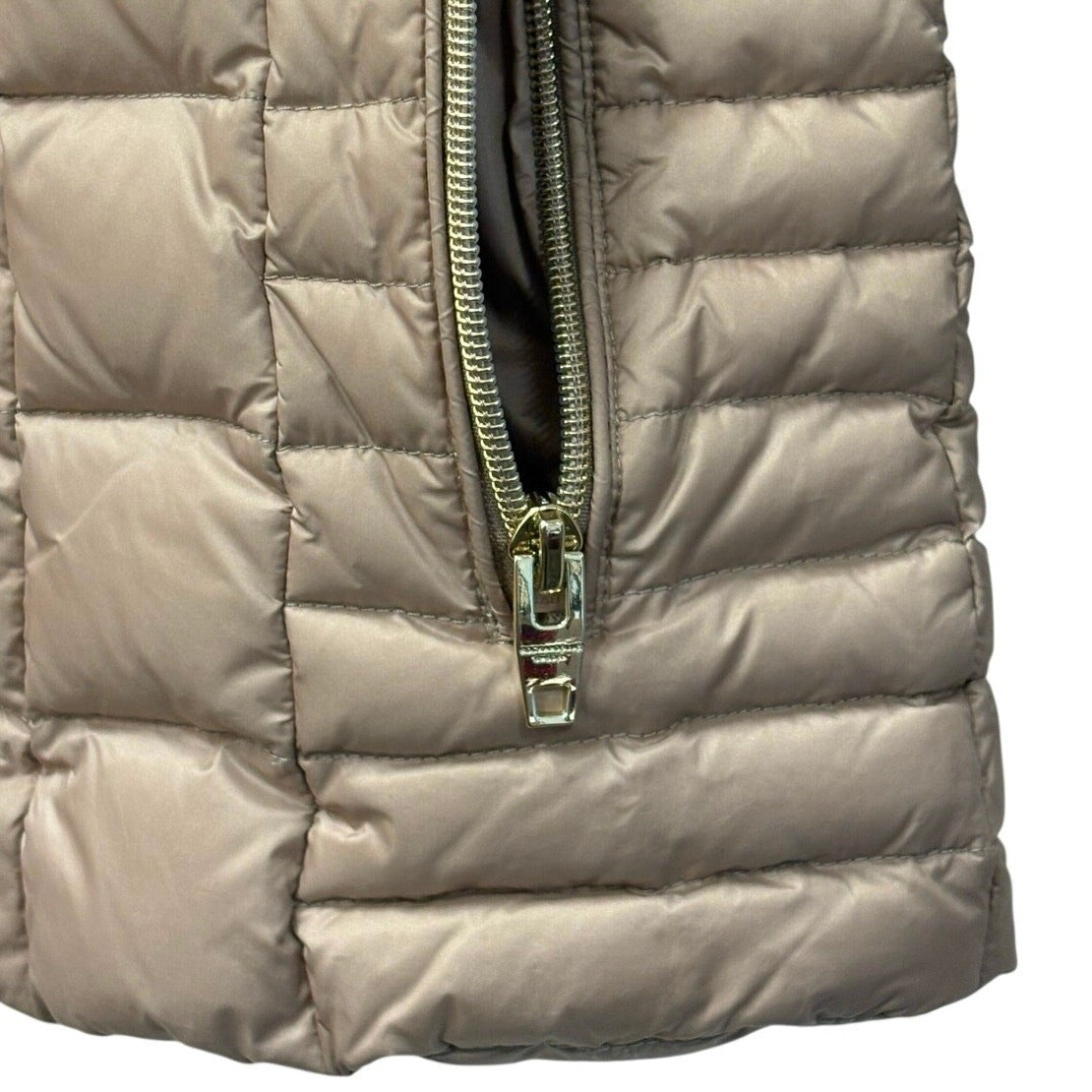 ROCKANDBLUE Sweden Puffer Jacket in Beige for Woman in Size 38