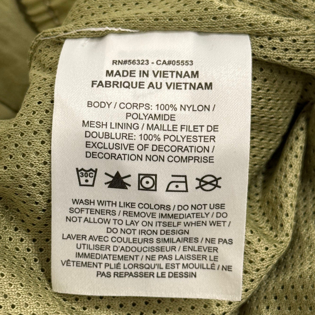 Nike fitted joggers pants for boy in olive green size L