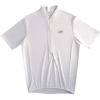 Performance Cycling Jersey Full-Zip White