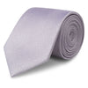 Pastel Lilac Textured Woven Silk Tie
