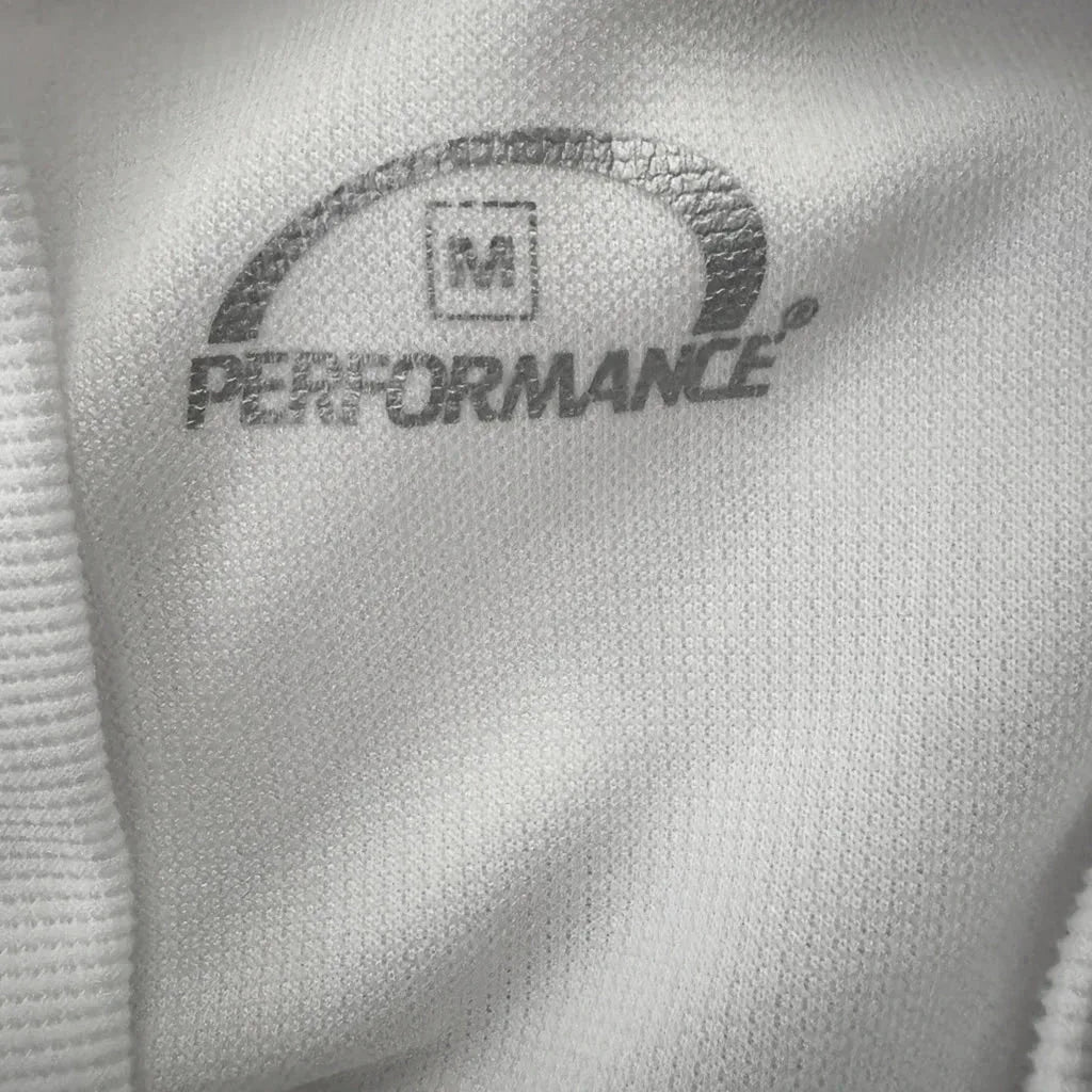 Performance Cycling Jersey Full-Zip White