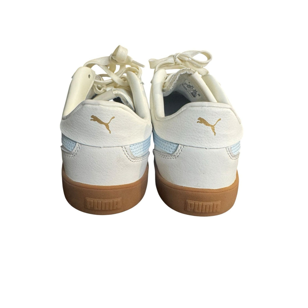 Puma Roma Classic Leather Sneakers White Blue