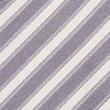 Grey & Silver Striped Woven Silk Tie