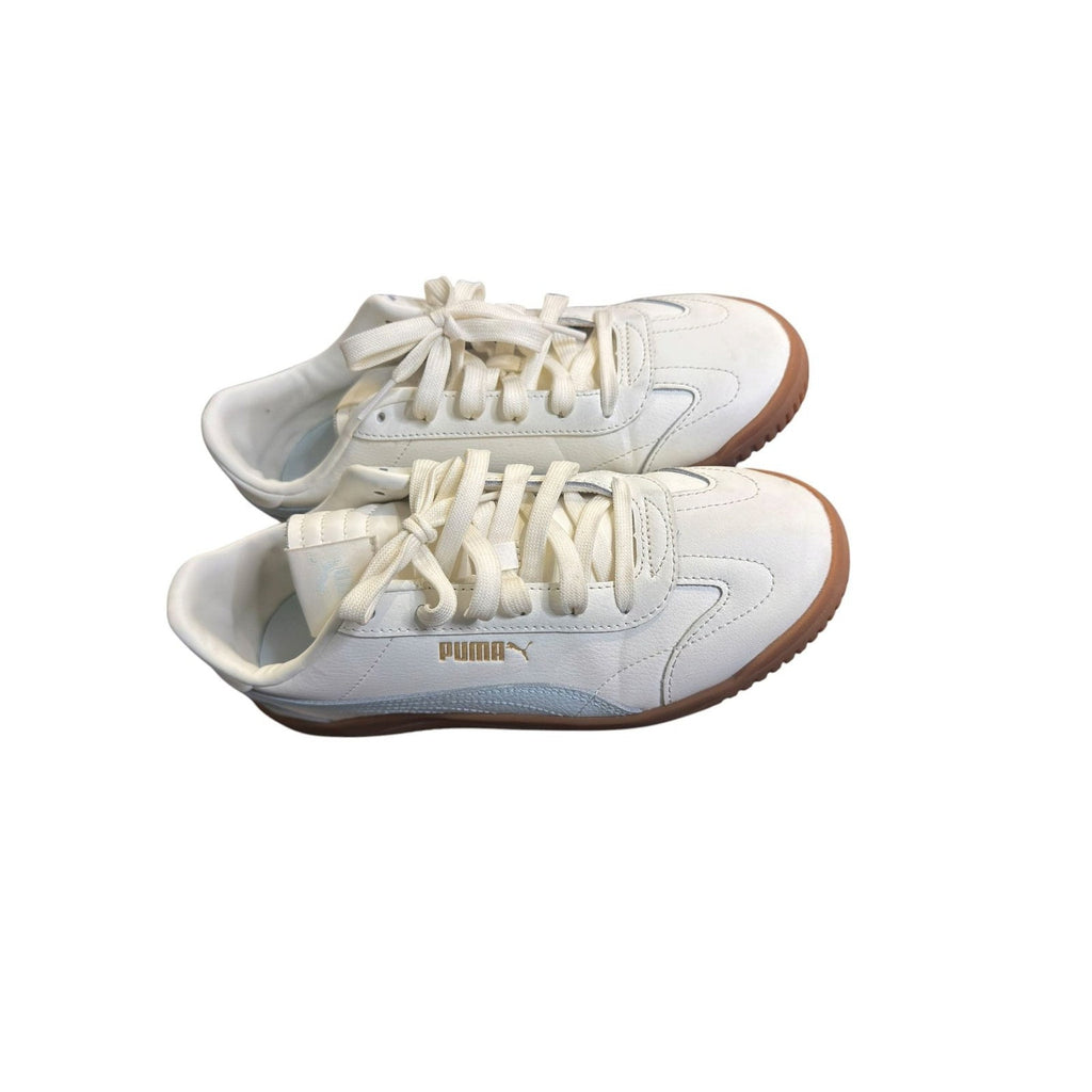 Puma Roma Classic Leather Sneakers White Blue