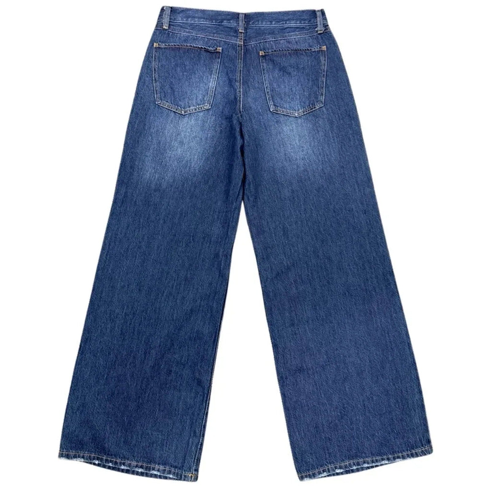Rewash A-Line Classic Rise Wide Leg Jeans