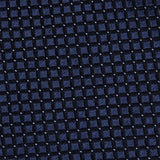 Blue Micro Square Woven Silk Tie