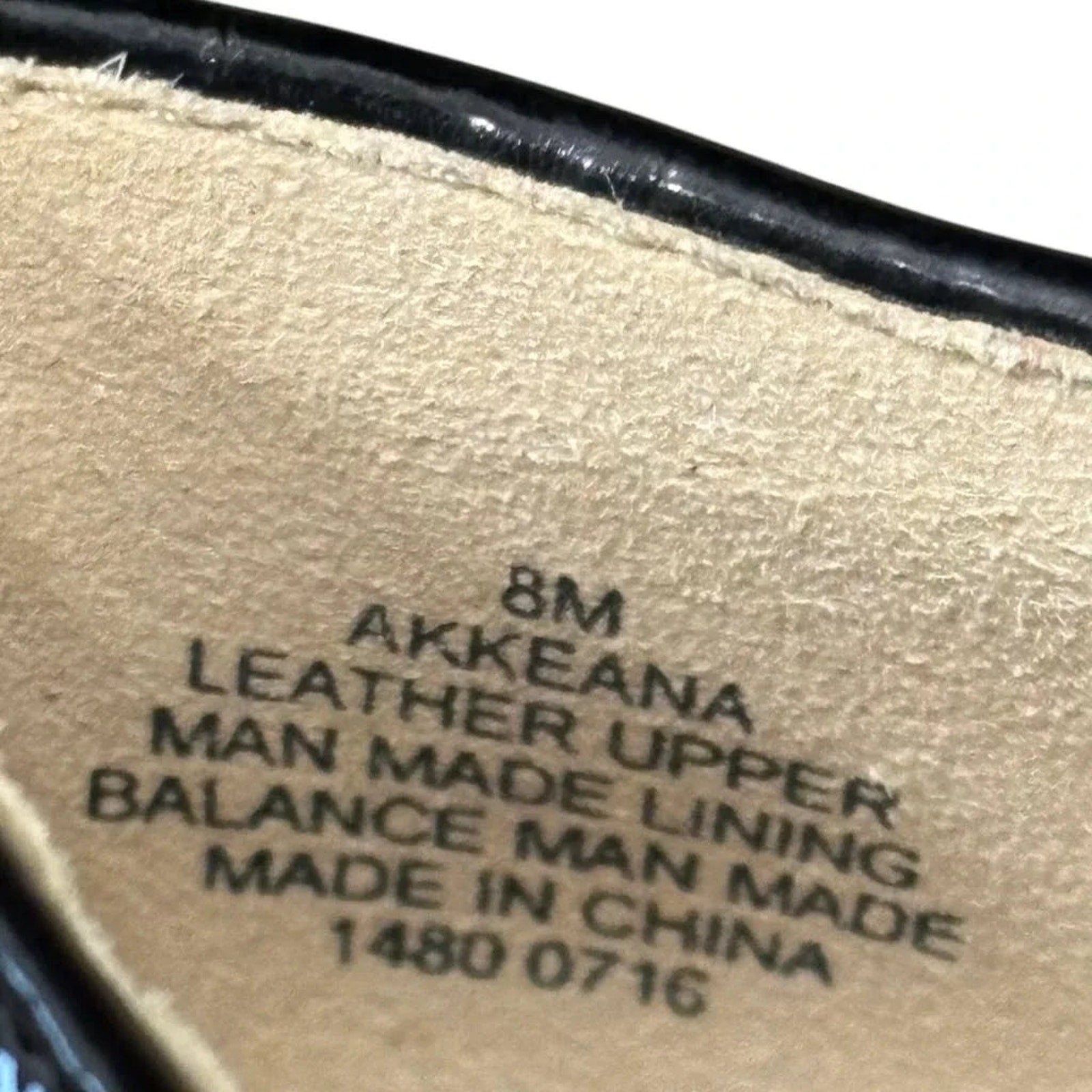 Anne Klein Akkeana Patent Leather Pointed Toe Flats