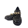 Guess Hillford Chain-Detail Platform Lug-Sole Loafers