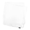 Plain White Silk Handkerchief