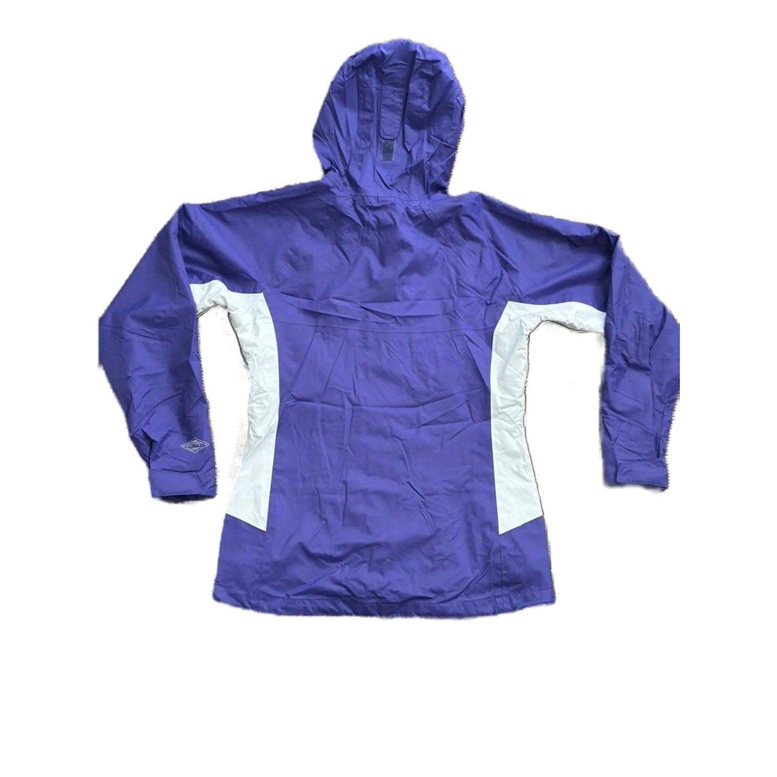 Columbia Omni-Heat Interchange Hooded Rain Jacket Purple