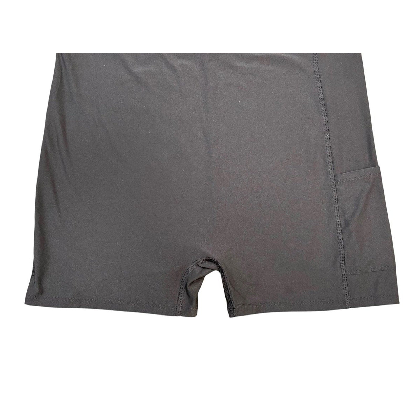 Athletic Dress with Short Dark Gray