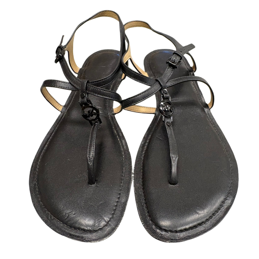 Michael Kors black sandals in size 9 for women