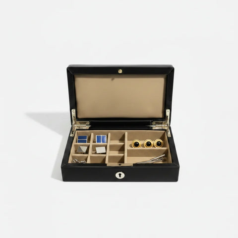 Windsor Black Cufflink Box