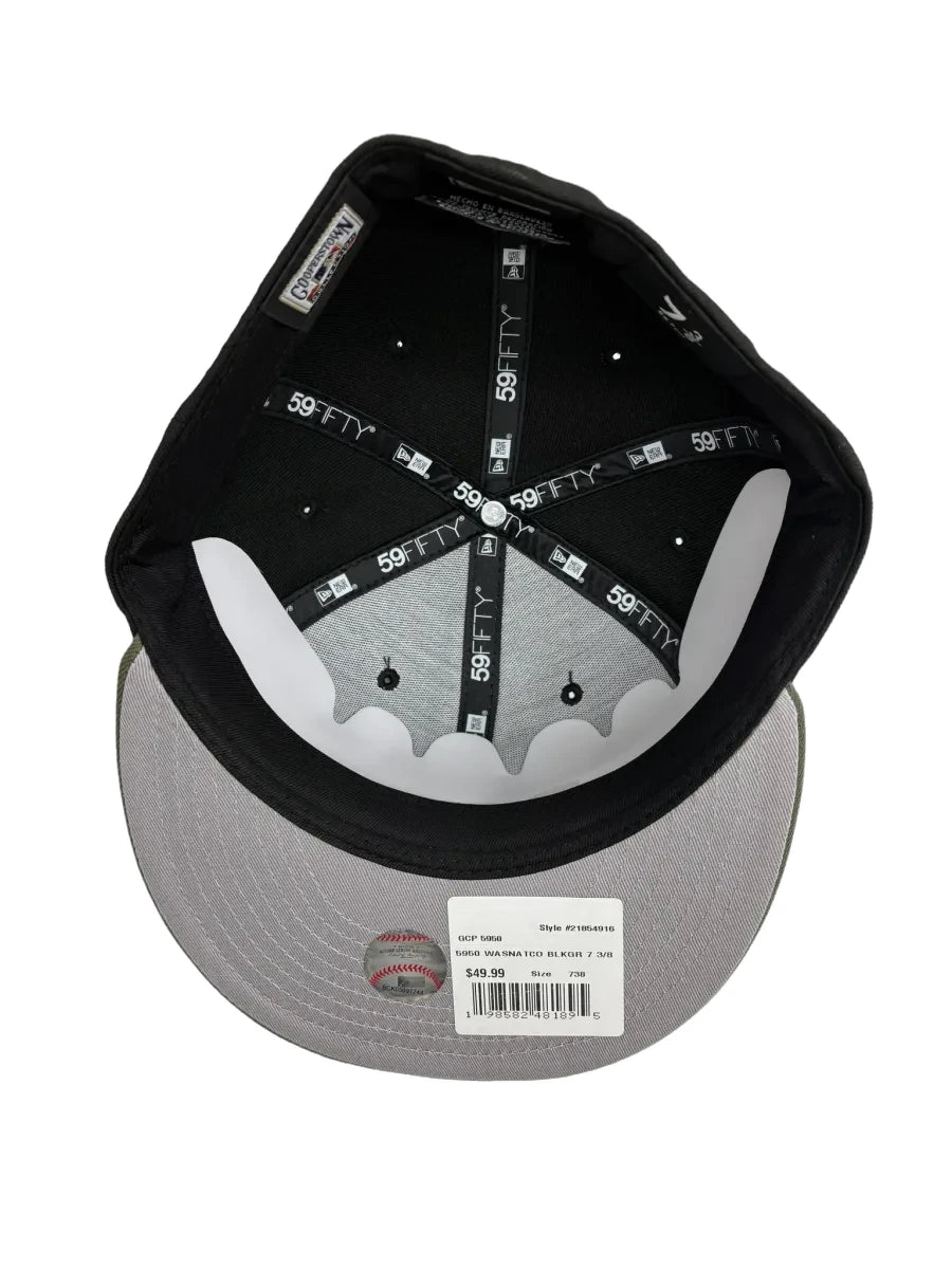 New Era Washington Nationals 59FIFTY Fitted Cap 10th Anniversary - label