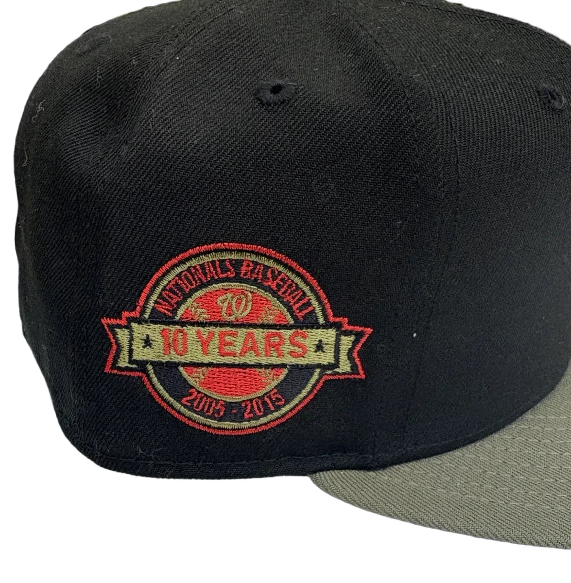 New Era Washington Nationals 59FIFTY Fitted Cap 10th Anniversary - detail