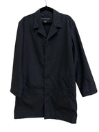 Kenneth Cole New York Black Polyester Long Coat - front